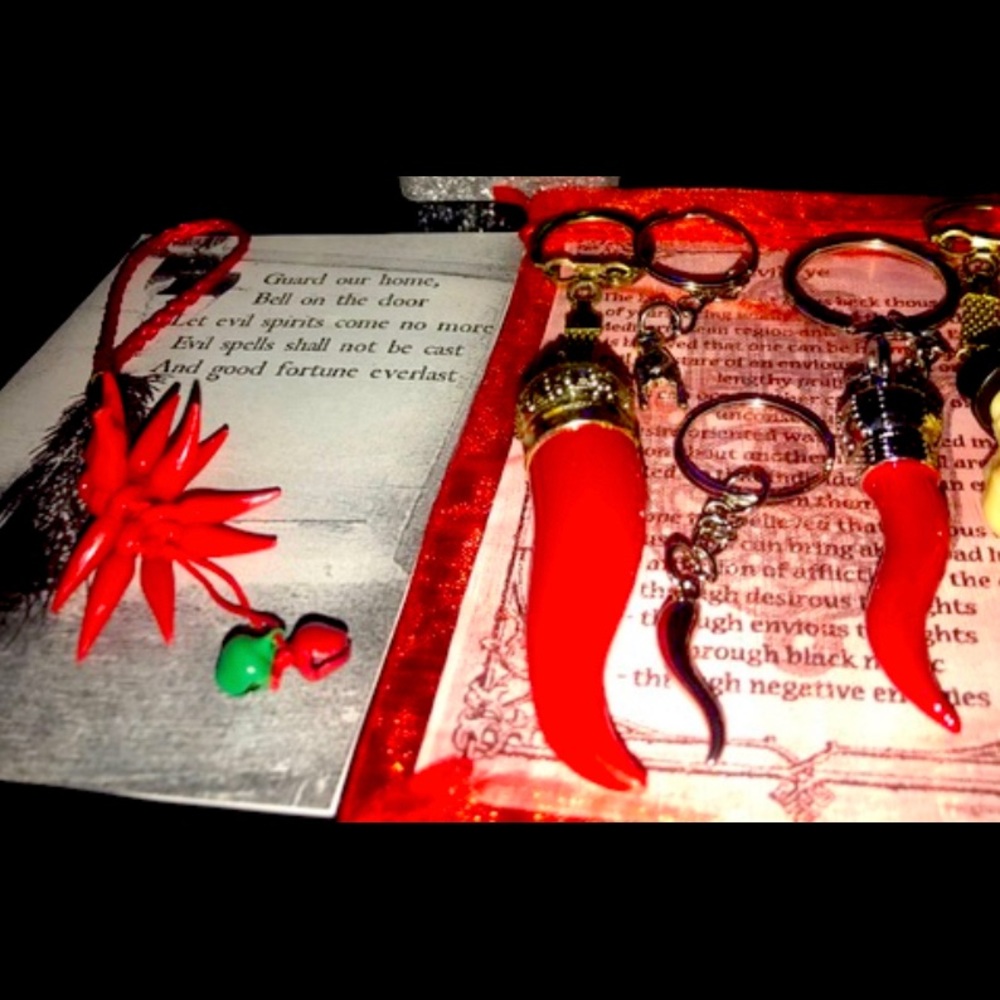 COPY - ItalianCornicelli Amulets set of  5 🇭🇺🌶Evil Eye 👁 malocchio